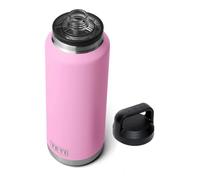 YETI Rambler 46 oz Bottle, Leakproof, Vacuum Insulated, Stainless Steel with Chug Cap, Power Pink