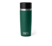 YETI Rambler Travel Bottle, Vacuum Insulated Stainless Steel Bottle with Leakproof Hotshot Commuter Cap, Black Forest Green, 16 oz (473 ml)