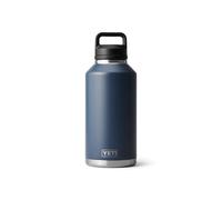 YETI Rambler Bottle Chug, Vaccum Insulated Stainless Steel Bottle with Leakproof Chug Cap, Navy, 64 oz (1.8 L)
