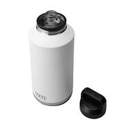 Yeti Rambler 64 oz Bottle, Vacuum Insulated, Stainless Steel with Chug Cap, White