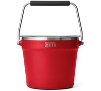 YETI Rambler 7.6L Beverage & Ice Bucket with Lid, Rescue Red