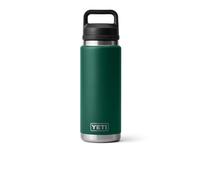 YETI 26oz Rambler Bottle Black Forest Green