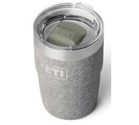 YETI Rambler 8 oz (236 ml) Stackable Cup, Riverhead Green | Stainless Steel Coffee Cup with Durasip Ceramic Lining, Insulated Coffee Tumbler with MagSlider Lid (Not Leakproof)