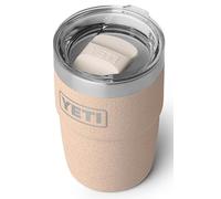 YETI Rambler 8 oz (236 ml) Stackable Cup, Tahini | Stainless Steel Coffee Cup with Durasip Ceramic Lining, Insulated Coffee Tumbler with MagSlider Lid (Not Leakproof)