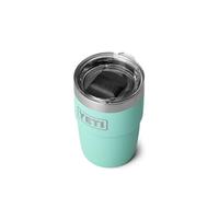 YETI Rambler Cup,Vacuum Insulated Stainless Steel Stackable Cup with Magslider Lid, Seafoam, 8 oz (237 ml)