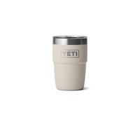 YETI Rambler 8 oz Stackable Cup, Stainless Steel, Vacuum Insulated Espresso Cup with MagSlider Lid, Cape Taupe