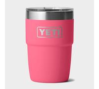 YETI Rambler 8 oz (236 ml) Stackable Cup with Durasip Ceramic Lining, Stainless Steel Vacuum Insulated Coffee Cup with Removable Magslider Lid, Tropical Pink