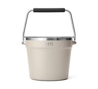 YETI Rambler Beverage Bucket, Double-Wall Vacuum Insulated Ice Bucket with Lid, Cape Taupe