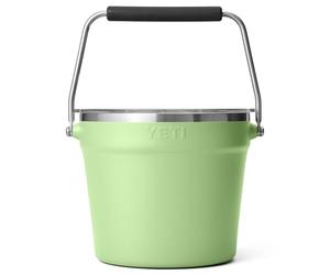 YETI Rambler Beverage Bucket, Double-Wall Vacuum Insulated Ice Bucket with Lid, Key Lime, 7.6 L