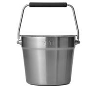 YETI Rambler Beverage Bucket, Double-Wall Vacuum Insulated Ice Bucket with Lid, Stainless Steel, 7.6 L