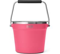 YETI Rambler Beverage Bucket, Double-Wall Vacuum Insulated Ice Bucket with Lid, Tropical Pink, 7.6 L