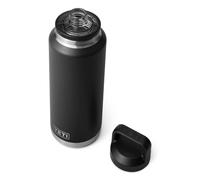 YETI Rambler Bottle Chug, Vaccum Insulated Stainless Steel Bottle with Leakproof Chug Cap, Black, 46 oz (1.3 L)