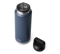 YETI Rambler Bottle Chug, Vaccum Insulated Stainless Steel Bottle with Leakproof Chug Cap, Navy, 46 oz (1.3 L)