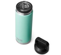 YETI Rambler Bottle Chug, Vaccum Insulated Stainless Steel Bottle with Leakproof Chug Cap, Seafoam, 26 oz (769 ml)
