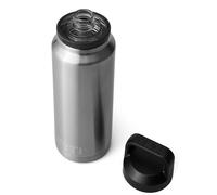 YETI Rambler Bottle Chug, Vaccum Insulated Stainless Steel Bottle with Leakproof Chug Cap, Stainless Steel, 36 oz (1 L)