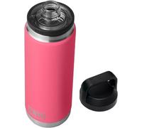 YETI Rambler Bottle Chug, Vaccum Insulated Stainless Steel Bottle with Leakproof Chug Cap, Tropical Pink, 26 oz (769 ml)