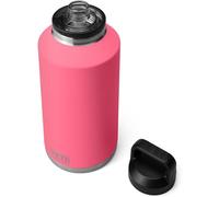 YETI Rambler Bottle Chug, Vaccum Insulated Stainless Steel Bottle with Leakproof Chug Cap, Tropical Pink, 64 oz (1.9 L)