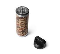 YETI Rambler Bottle Chug, Vaccum Insulated Stainless Steel Bottle with Leakproof Chug Cap, Wetlands Camo, 18 oz (532 ml)