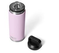 YETI Rambler Bottle Chug, Vacuum Insulated Stainless Steel Bottle with Leakproof Chug Cap, Cherry Blossom, 26 oz (769 ml)