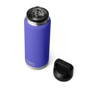 YETI Rambler Bottle Chug, Vacuum Insulated Stainless Steel Bottle with Leakproof Chug Cap, Ultramarine Violet, 36 oz (1 L)
