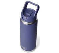 YETI Rambler C Straw Bottle, Stainless Steel Vacuum Insulated Bottle with Leakproof Straw Cap, Moon Dust, 26 oz (769 ml)
