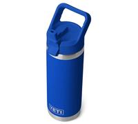 YETI Rambler C Straw Bottle, Stainless Steel Vacuum Insulated Bottle with Leakproof Straw Cap, Royal Blue, 18 oz (532 ml)
