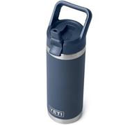Rambler 18oz Straw Bottle in Navy