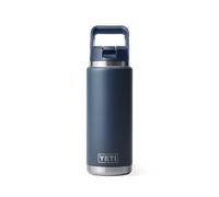 Yeti Coolers - Rambler Bottle Colour Straw Cap - Insulated bottle size 769 ml, blue