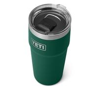 Rambler 20oz Stackable Cup in Black Forest Green