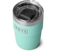 YETI Rambler Cup, Vacuum Insulated Stainless Steel Stackable Cup with Magslider Lid, Seafoam, 8 oz (236 ml)