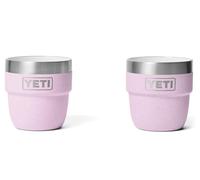 YETI Rambler Espresso Cup, Cherry Blossom, 2 Pack 4 oz (118 ml) | Vacuum Insulated Stainless Steel Stackable Cup