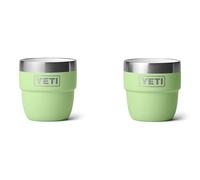 YETI Rambler Espresso Cup, Key Lime, 2 Pack 4 oz (118 ml) | Vacuum Insulated Stainless Steel Stackable Cup