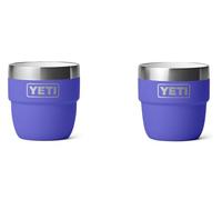 YETI Rambler Espresso Cup, Ultramarine Violet, 2 Pack 4 oz (118 ml) | Vacuum Insulated Stainless Steel Stackable Cup