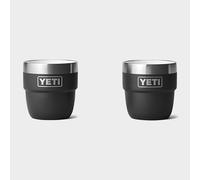 YETI Rambler Espresso Cup, Vacuum Insulated Stainless Steel Stackable Cup, Black, 2 Pack 4 oz (118 ml)