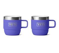 YETI Rambler Espresso Mug, Ultramarine Violet, 2 Pack 6 oz (177 ml) | Vacuum Insulated Stainless Steel Stackable Mug