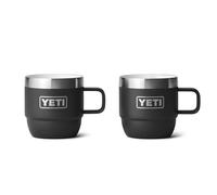 Yeti 2 Pack Rambler 6oz Mugs - Black - YET6ozRMB-BLK 2PK CUP Colour: B