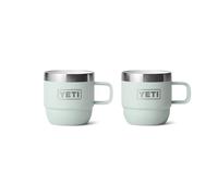 YETI Rambler Espresso Mug, Vacuum Insulated Stainless Steel Stackable Mug, Ridgeline, 2 Pack 6 oz (177 ml)