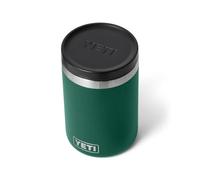 YETI Rambler Food Jar, Vacuum Insulated Stainless Steel Container with Leakproof MagVent Lid, Black Forest Green, 16 oz (473 ml)