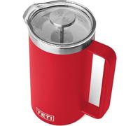 YETI Rambler French Press With DuraSip Ceramic Lining, Rescue Red, 34 oz (1 l)