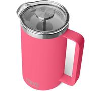 YETI Rambler French Press With DuraSip Ceramic Lining, Tropical Pink, 34 oz (1 l)