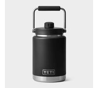YETI Rambler Half Gallon Jug, Vacuum Insulated Stainless Steel Jug with Leakproof MagDock Cap, Black, 0.5 G (1.9 L)