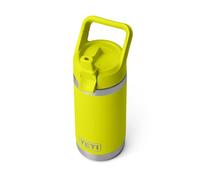 YETI Rambler Jr. 12 oz Kids Bottle, with Straw Cap, Firefly Yellow