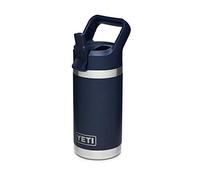 YETI Rambler Jr. 12 oz Kids Bottle, with Straw Cap, Navy