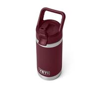 YETI Rambler Jr. 12 oz Kids Bottle, with Straw Cap, Wild Vine Red