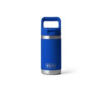 YETI Rambler Jr Kids Bottle, Vacuum Insulated Stainless Steel Bottle with Straw Cap, Royal Blue, 12 oz (355 ml)