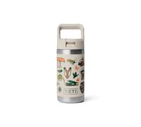 Yeti Coolers - Rambler Kids Bottle Colour Straw Cap - Insulated bottle size 354 ml, grey
