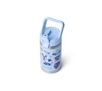 YETI Rambler Jr Kids Bottle, Vacuum Insulated Stainless Steel Bottle with Straw Cap, Big Sky Summer Camp, 12 oz (355 ml)