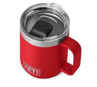 YETI Rambler Mug, Vacuum Insulated Stainless Steel Stackable Mug with Magslider Lid, Rescue Red, 10 oz (296 ml)