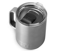 YETI Rambler Mug, Vacuum Insulated Stainless Steel Stackable Mug with Magslider Lid, Stainless Steel, 10 oz (295 ml)