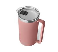 YETI Rambler Pitcher, 64 oz (1.9 l), Sandstone Pink | Vacuum Insulated, Stainless Steel with MagSlider Lid